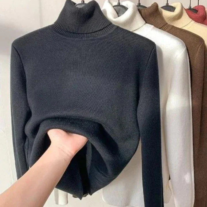 Suéter de cuello alto - Clásico y Ultra-Cómodo